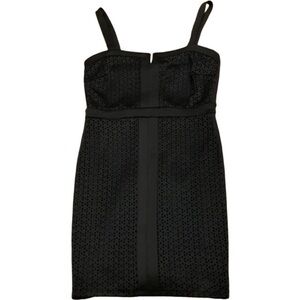 Thalia Sodi Small Black Dress Fancy Formal Womens Dance Sleeveless Lace